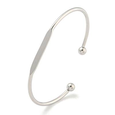 Non-Tarnish 304 Stainless Steel Cuff Bangles