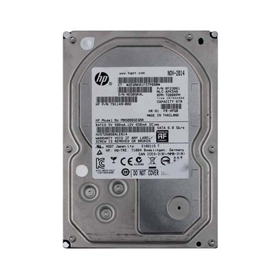 791149-002 HP 6TB 6Gb/s SATA 7200 3.5-inch 128MB Hard Drive