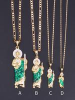 Religious Themed Pendant Necklace, Fashion Creative Necklace for Party, Daily Clothing Decor, Trendy All-match & Exquisite Je...