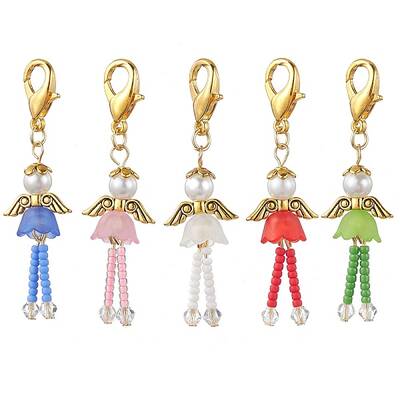 Glass Seed Bead Pendant Decorations