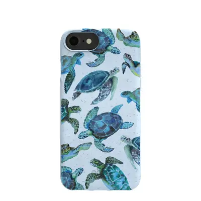 Powder Blue Underwater iPhone 6/6s/7/8/SE Case