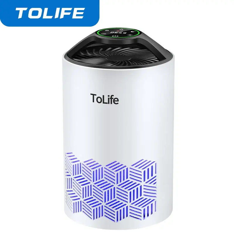 TOLIFE TZ-K1 Air Purifier for Home and Bedroom , Effective Allergen and Virus Removal , Portable and Quiet Baby Air Purifier ...