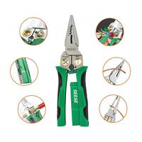 8 In 1 Wire Stripper Twister - Multi-Function Pliers for 12V to 250V Live, Null, Hot Wire, Audible & Flashing LED Alarms,easy...