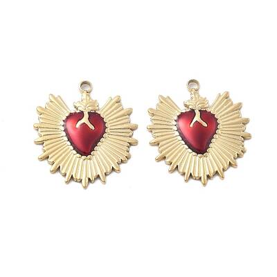 304 Stainless Steel Enamel Pendants