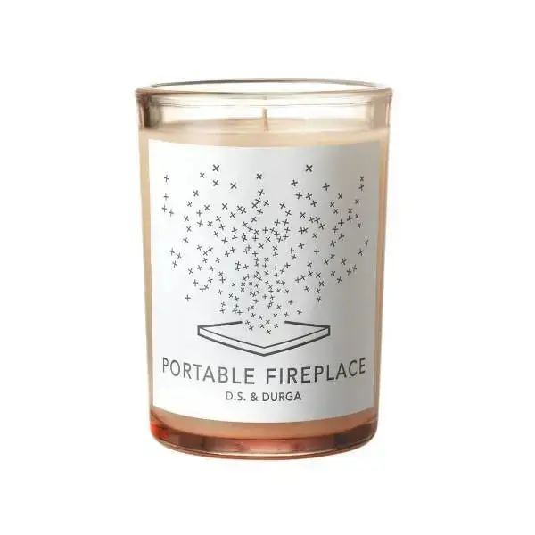 Ds & durga Portable Fireplace Candle 200 g
