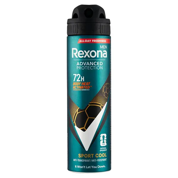 Rexona Spray Antitraspirante Uomo Advanced Protection Sport Cool 150 Ml