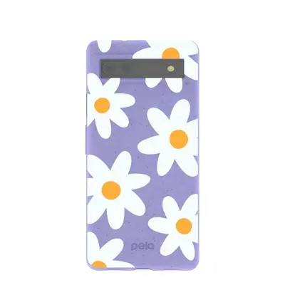 Lavender Daisy Google Pixel 6a Case