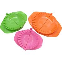 Set of 3 Dough Press - Plastic Pastry Shaper & Empanada Maker Press With Crimped Crust Edges - Kitchen Tools For Making Dumpl...