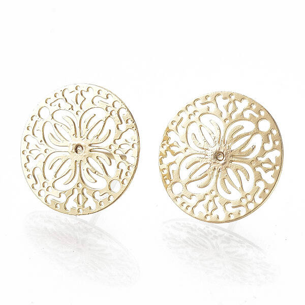Brass Ear Studs