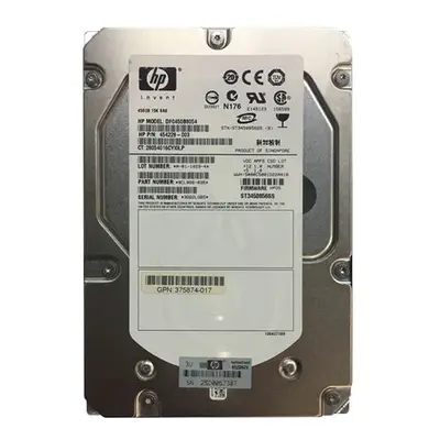 DF0450B8054 HP 450GB 3Gb/s SAS 15000 3.5-inch Hard Drive