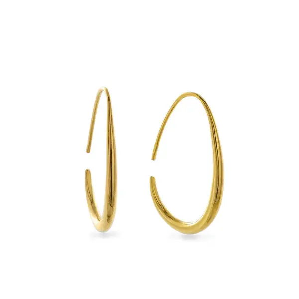 Again jewelry Original Gold Plated Earrings AJNS0051