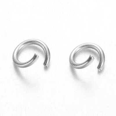Tarnish Resistant 304 Stainless Steel Open Jump Rings