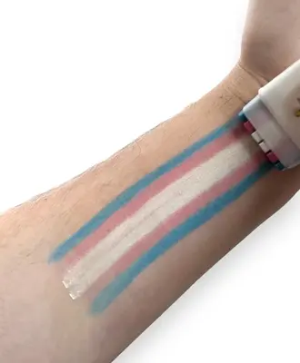 2 Transgender Flag Pride Markers -  Party Paint - High-Quality Paraffin Wax  - Ideal for LGBT Pride Parties and Festive Occas...