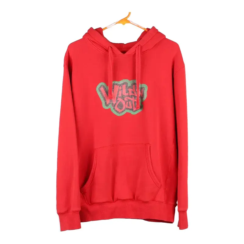Wild'n Out Starter Hoodie - Medium Red Cotton Blend