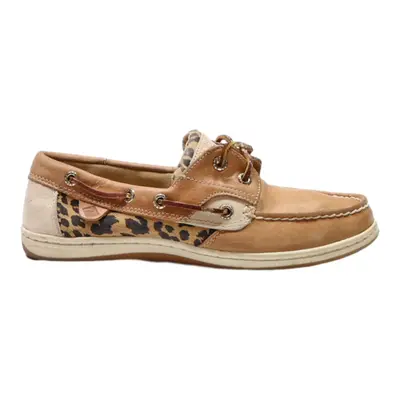 SPERRY Boat Shoes Brown Leather Womens UK 3.5