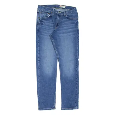 WRANGLER Athletic Fit Mens Jeans Blue Regular Tapered Stone Wash W30 L30