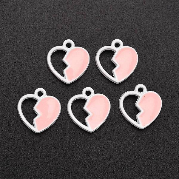 Spray Painted Alloy Enamel Charms
