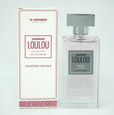 Haramain Loulou Noir Perfume for Women - Eau de Parfum Spray TESTER 3.33 oz