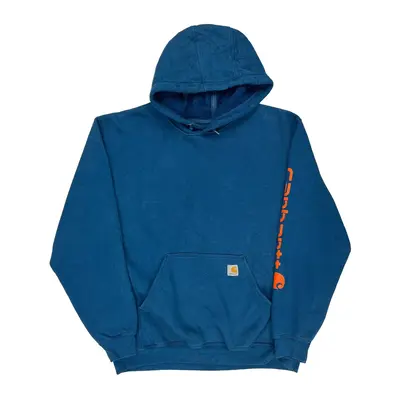 Original Fit Carhartt Hoodie - XL Blue Cotton Blend
