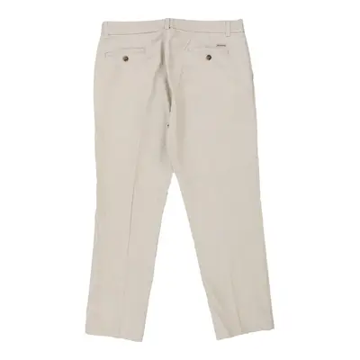 Dickies Trousers - 37W 30L Cream Cotton Blend