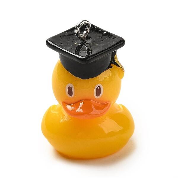 Graduation Theme Resin Pendants