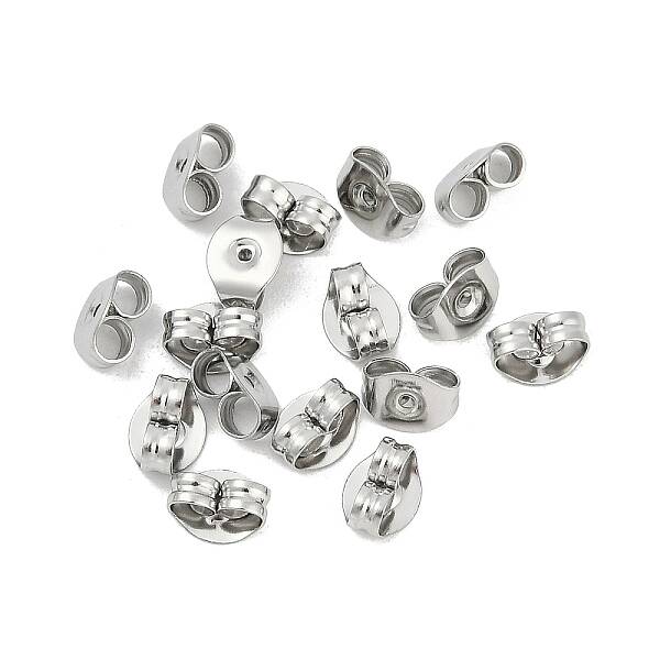 316 Surgical Stainless Steel Ear Nuts