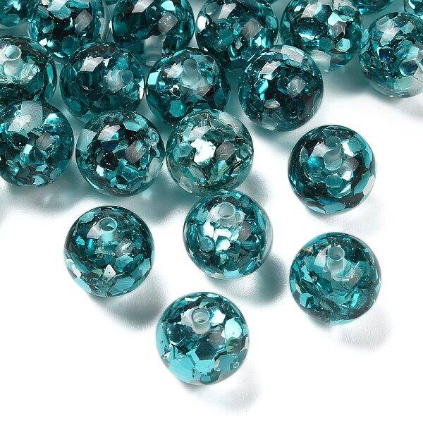 Transparent Resin with Paillette Beads