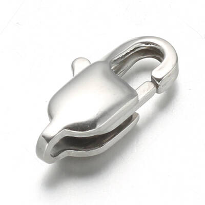 Tarnish Resistant 304 Stainless Steel Lobster Claw Clasps