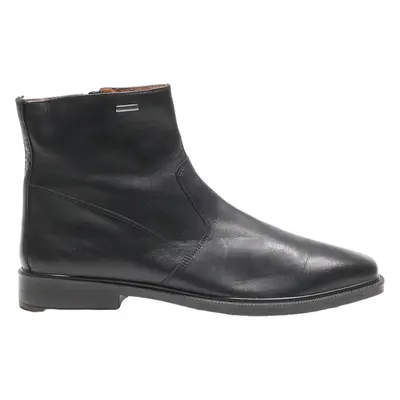 GEOX Ankle Boots Black Leather Mens UK 8