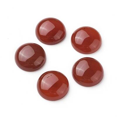 Natural Red Agate/Carnelian Cabochons