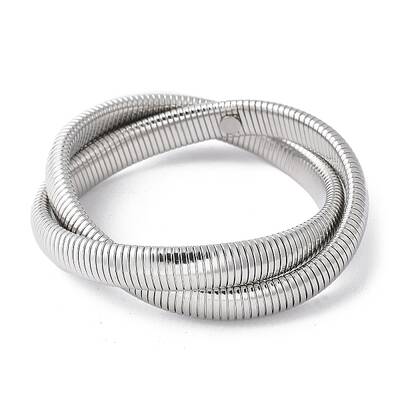 304 Stainless Steel Stretch Bracelets