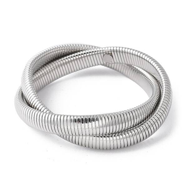 304 Stainless Steel Stretch Bracelets