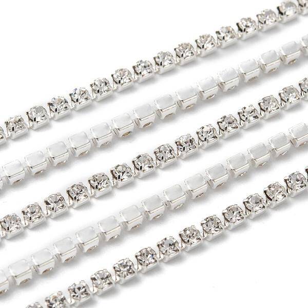 Brass Rhinestone Strass Chains