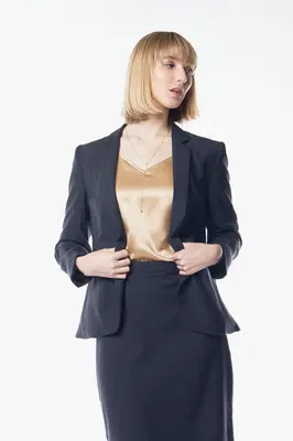 Tailoring Dark Grey Blazer | Size: L | Color: Dark Grey