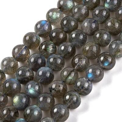 Natural Gemstone Labradorite Round Beads Strands