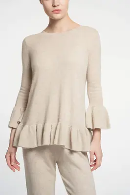 Sweater T08 T08 Honeysuckle Oatmeal | Color: OATMEAL | Size: L