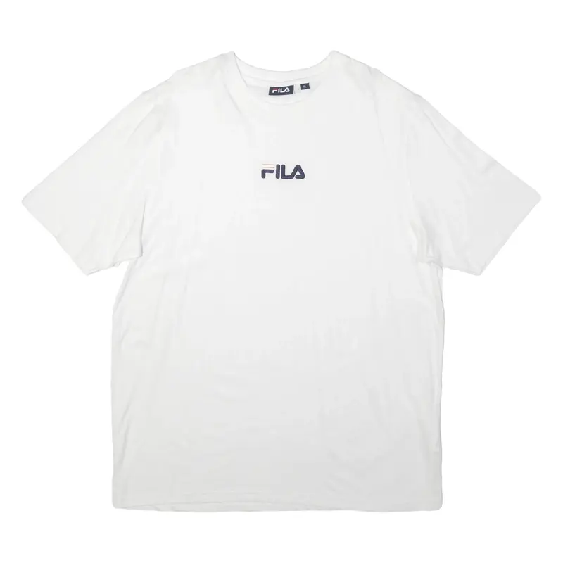FILA Womens T-Shirt White XL