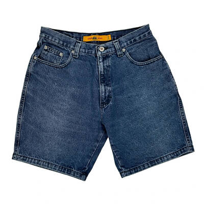 Quiksilver Denim Shorts - 29W 8L Dark Wash Cotton