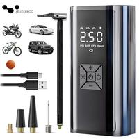 Portable Car Tire Inflator Pump, 6000mAh 12V 150PSI Car Air Compressor with LED Lighting, Suitable for Ball, Motorcycle, Bicy...