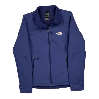 The North Face Fleece Jacket - Small Blue Polyester Blend