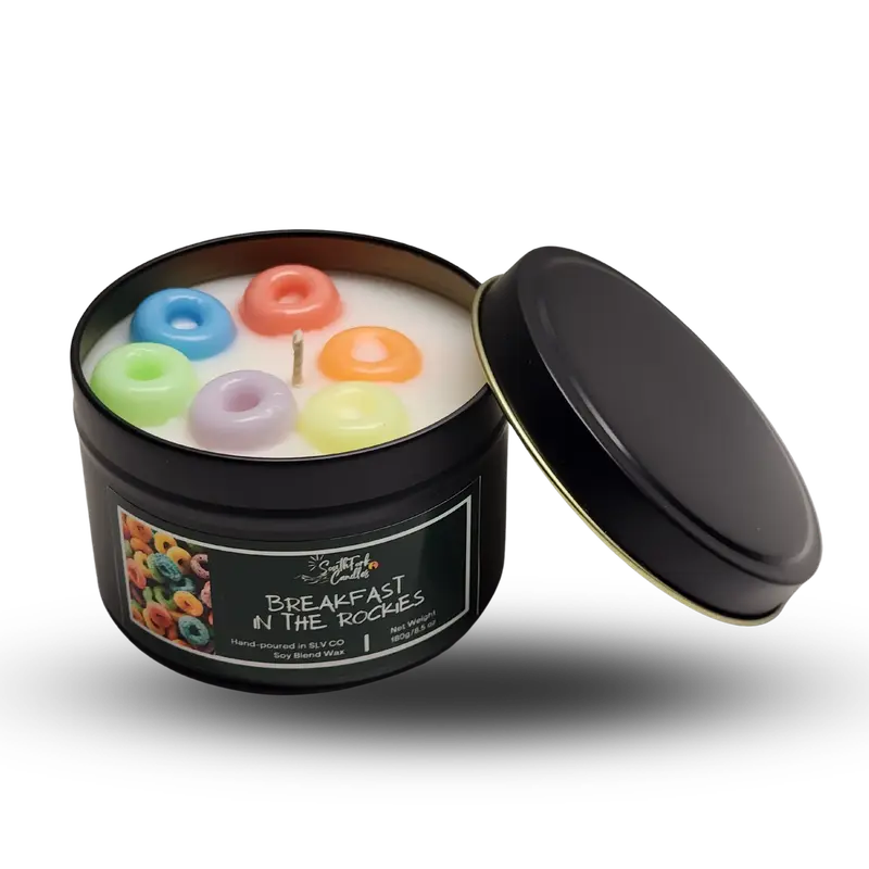 Fruit Loops Scented Candle -  Breakfast in the Rockies in 8oz and 12oz size