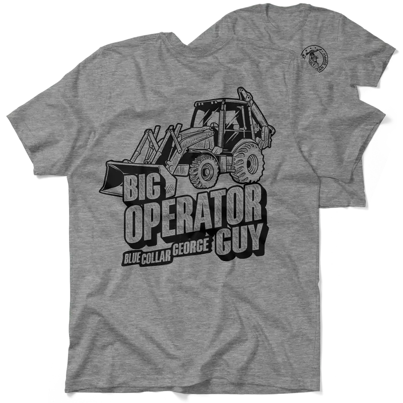 Blue Collar George Big Operator - Safety T-Shirt