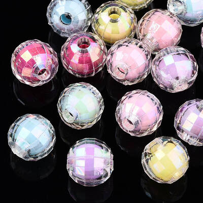 Transparent Acrylic Beads