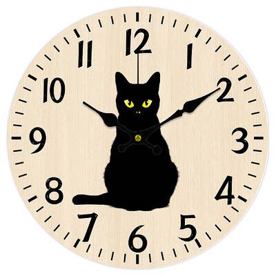 MDF Printed Wall Clock