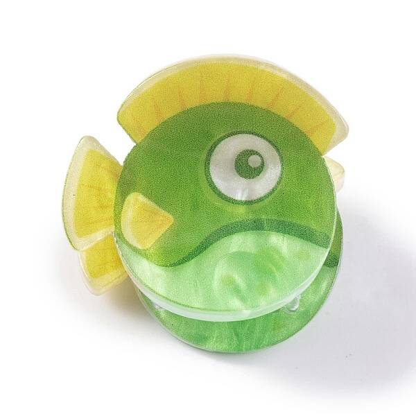 Cute Mini Tropical Fish Acrylic Claw Hair Clips