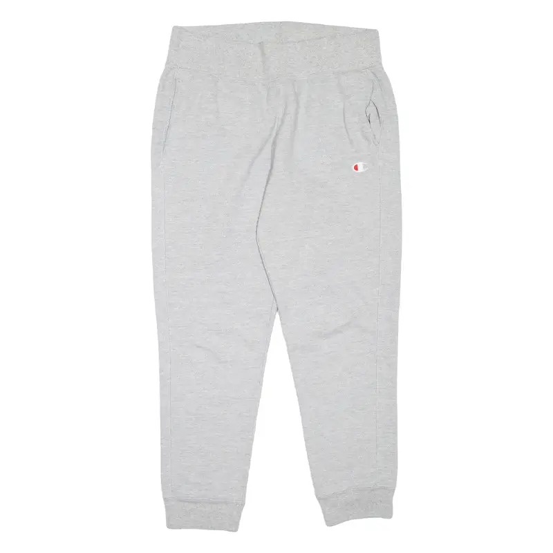 CHAMPION REVERSE WEAVE Womens Joggers Grey Tapered L W32 L30
