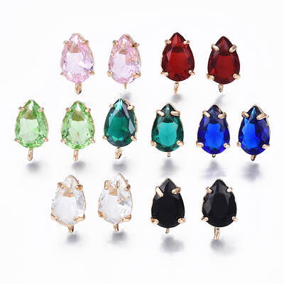Brass Stud Earring Findings