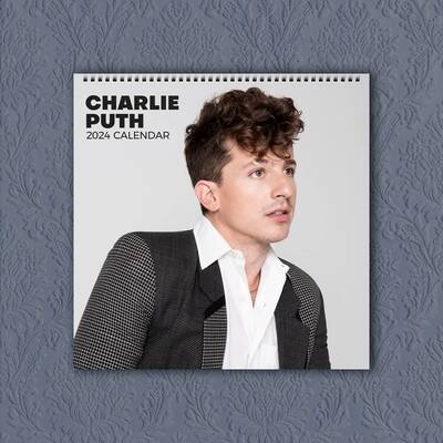 Charlie Puth Calendar 2024, Celebrity Calendar, Charlie Puth 2024 Wall Calendar