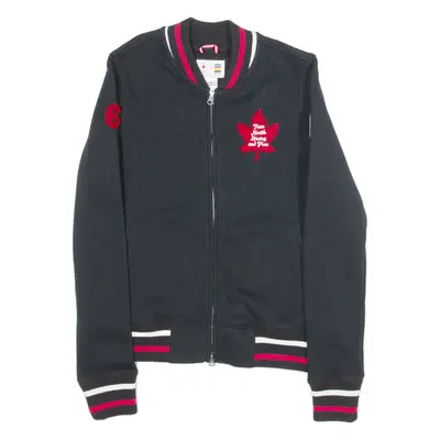 HUDSON'S BAY Canada Womens Track Jacket Black M