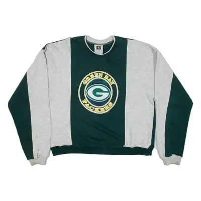 CLIFF ENGLE Green Bay Packers Mens Sweatshirt Green 90s USA S